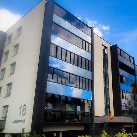 Erdvi Studija Spacious Studio Apartment Self Check In Вильнюс Экстерьер фото